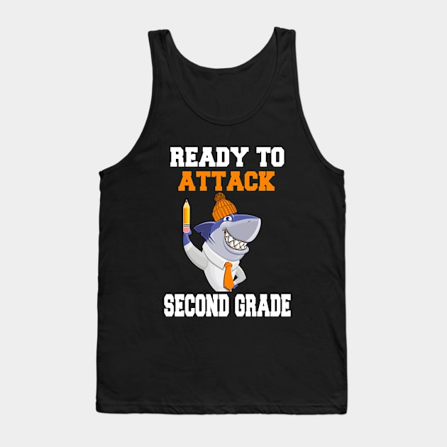 ready to attack second grade Tank Top by Emma-shopping